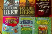 6 Books: Future Hero x 2, Jeremy Strong x 4