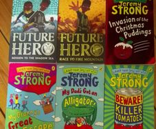 6 Books: Future Hero x 2, Jeremy Strong x 4