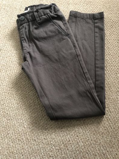 Boy dark grey chinos