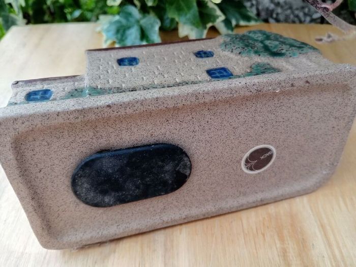 Miniature house, piggy bank, money box, savings box