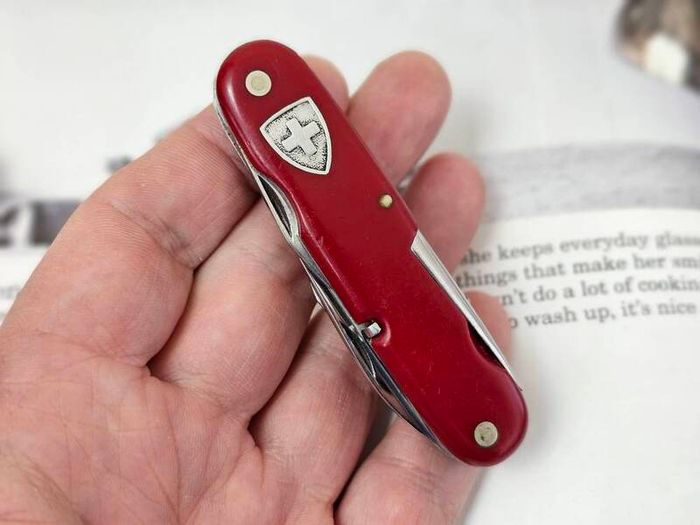 1940s Swiss Army Officier Knife Wengerinox Retired 82mm Model Rare Collectable