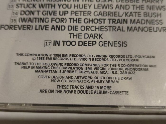 Now 8 (1986) Cd