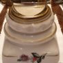 Vintage 1940s Mid-Century Floral Porcelain Table Lighter - Excellent Condition Image 2