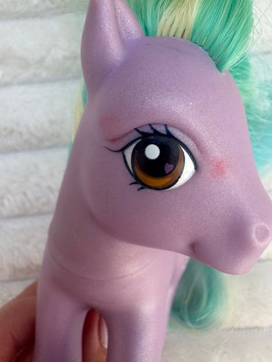 Vintage G3 My Little Pony Hasbro Lickity-Split Purple Body 2002 Used Please see pictures
