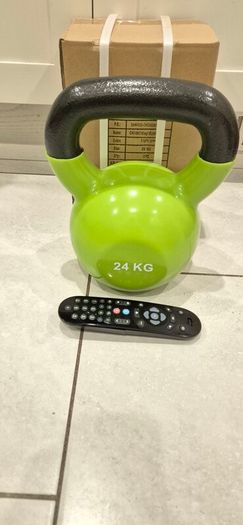 brand new 24kilo cast iron kettlebell