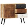 Sideboard 88x30x73 cm Solid Mango Wood Image 4