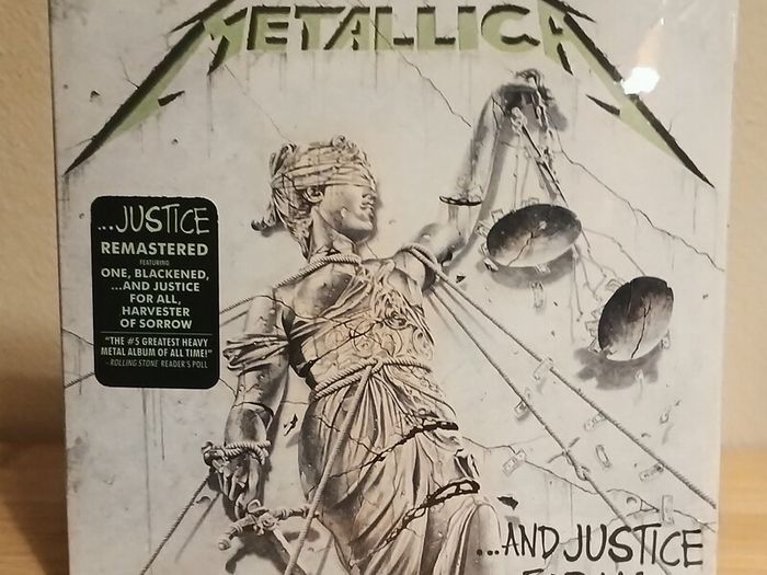 Metallica..... And Justice for all Remastered CD Album