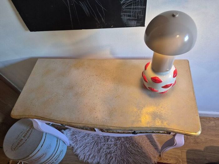 Cadillac Pink & Gold Glamour Console Table