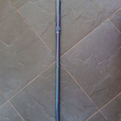 Blue foldable cane