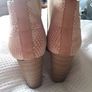 Cream Ankle Boots Image 2