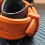 Emporio Armani Sportivo Men's Black & Orange Watch Image 4