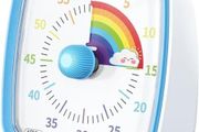 Yunbaoit Visual Timer for Kids &amp; Adults, 60 Minute Rainbow Countdown Timer with Silent Flash Function, Time Management Tool for Classroom, Home, Kitchen, Office
