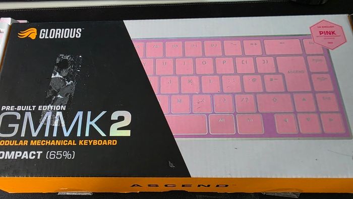Glorious GMMK2 RGB Compact Mechanical Gaming Keyboard - Pink