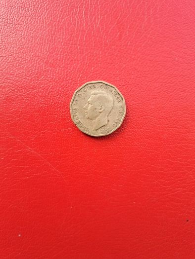 1944 British Threepence 3d