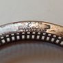 Vintage silver-plated wine bottle coaster by Walker & Hall Sheffield Image 4