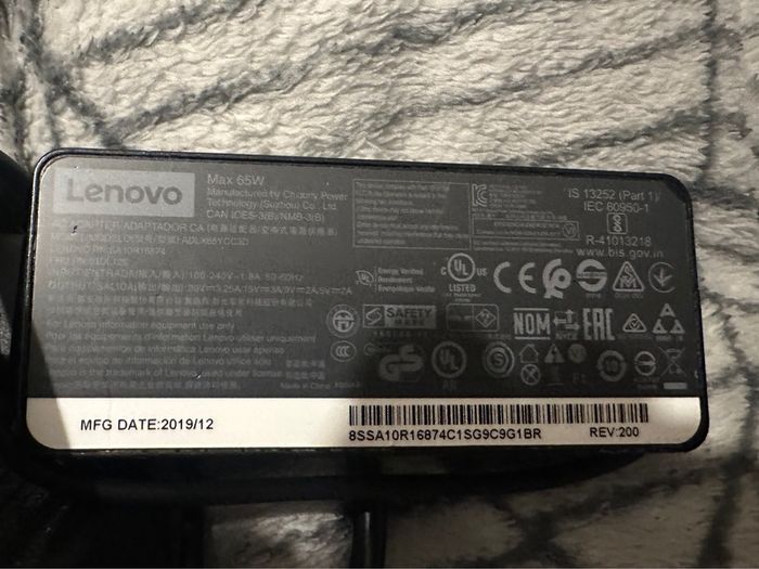 Lenovo AC Adapter 65W