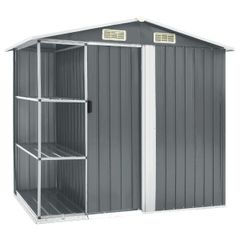 Garden Shed with Rack