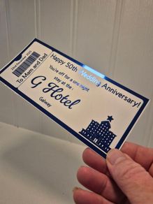 personalised tickets