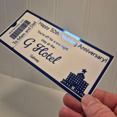 personalised tickets
