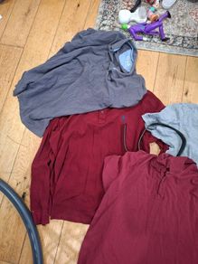 4  men's shirt and belt