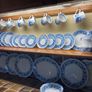 Dinner Service  8 Settings (44 pieces)  - J&G Meakin England Staffordshire Sterling Vine Blue Image 2