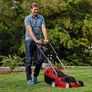 Electric Lawn Mower - 32cm Cutting Width, 30L Grass Box, 3 Cutting Height Levels - Lightweight Corded Walk-Behind Lawnmower For Small To Medium Gardens Image 7