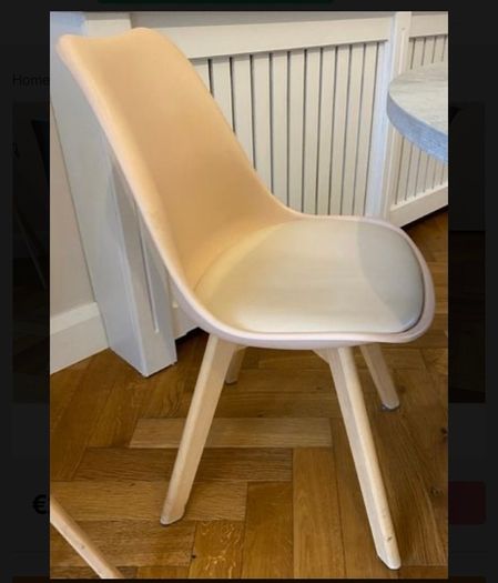 Dining table and 5 chairs