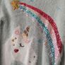 New Girls glitter jumper age 12-13 Image 4