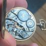 Precise Gold 25 Years Warranted B&B Favorite 17 Jewels Pocket Watch Filled Image 4