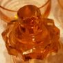 nice vintage decanter ( Amber in colour) Image 4