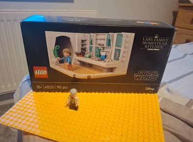 Lego star wars minifigures: Owen and Beru Lars