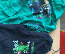 Minecraft track suit