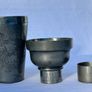 Vintage Chinese Pewter Cocktail Shaker - Kut Hing Swatow - Dragon Pattern Image 3