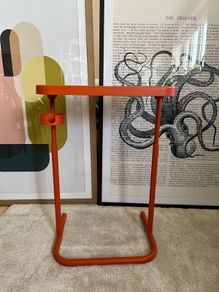 IKEA Laptop Stand Vibrant Orange Adjustable
