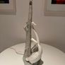 NAO/LLADRO Ceramic Lamp Stand Pair of Geese Image 4