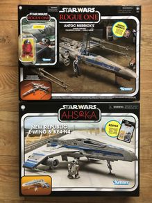 Star Wars The Vintage Collection: X-Wing & E-Wing Bundle with Figures