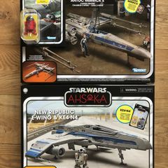 Star Wars The Vintage Collection: X-Wing & E-Wing Bundle with Figures