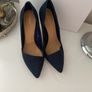 Next Navy Shoes Stillettoes Image 8