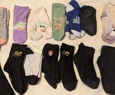 A bundle of socks age 8-10