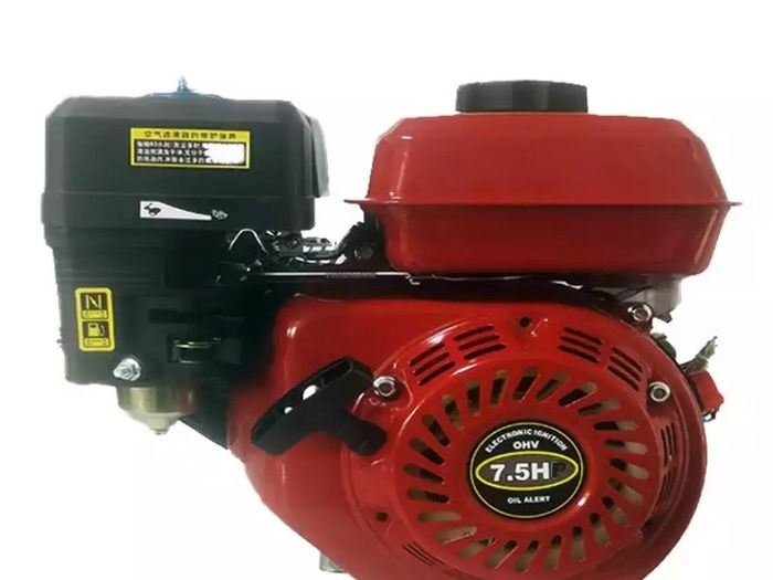 Gasoline micro engine 4KW four-stroke small power accessories 196CC flat key shaft engine OHV structure