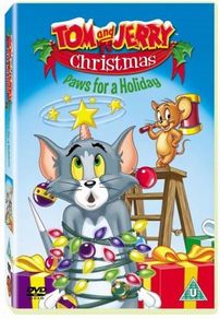Tom and Jerry Paws for a Holiday DVD. FREE DELIEVRY!