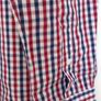 T.M. Lewin Navy and Red Check Shirt Size 15.5 Image 4