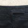 Ladies Black Half Length Shorts/Trousers: Size 8 Image 3