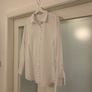 Bershka Mens Plain White Shirt Image 2