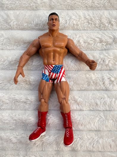 2000 WWF Jakks Pacific Titantron Live Ringside Chaos Series 1 Kurt Angle Used Dirty Damaged approx. 17 cm. Please see photos