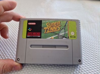 Super Tennis Snes Super Nintendo Arcade Retro Games Original