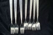 Arthur Price, forks, Atlas cutlery, Cascade, mid century cutlery