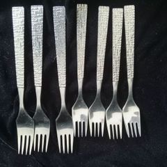 Arthur Price, forks, Atlas cutlery, Cascade, mid century cutlery