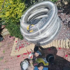 new stove 9m flue,heart ,cowl etc