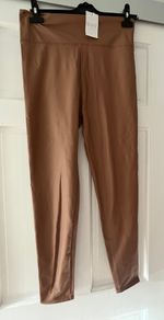 New Quiz Camel PU  Leggings